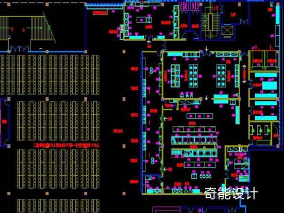 學(xué)校食堂廚房平面設(shè)計(jì)圖2